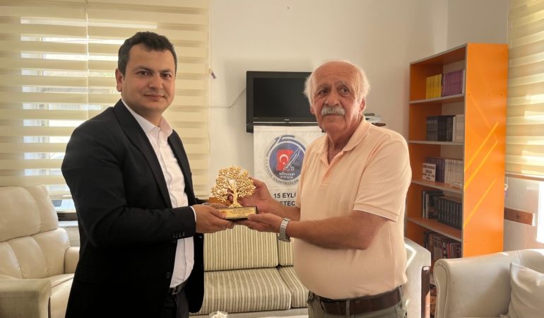 ADALET KOMİSYONU BAŞKANI HATİPOĞLU’NDAN CEMİYETE ZİYARET