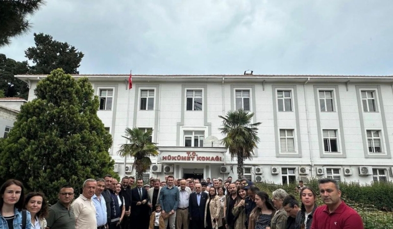 Kaymakam Arabacı Gerze’ye veda etti