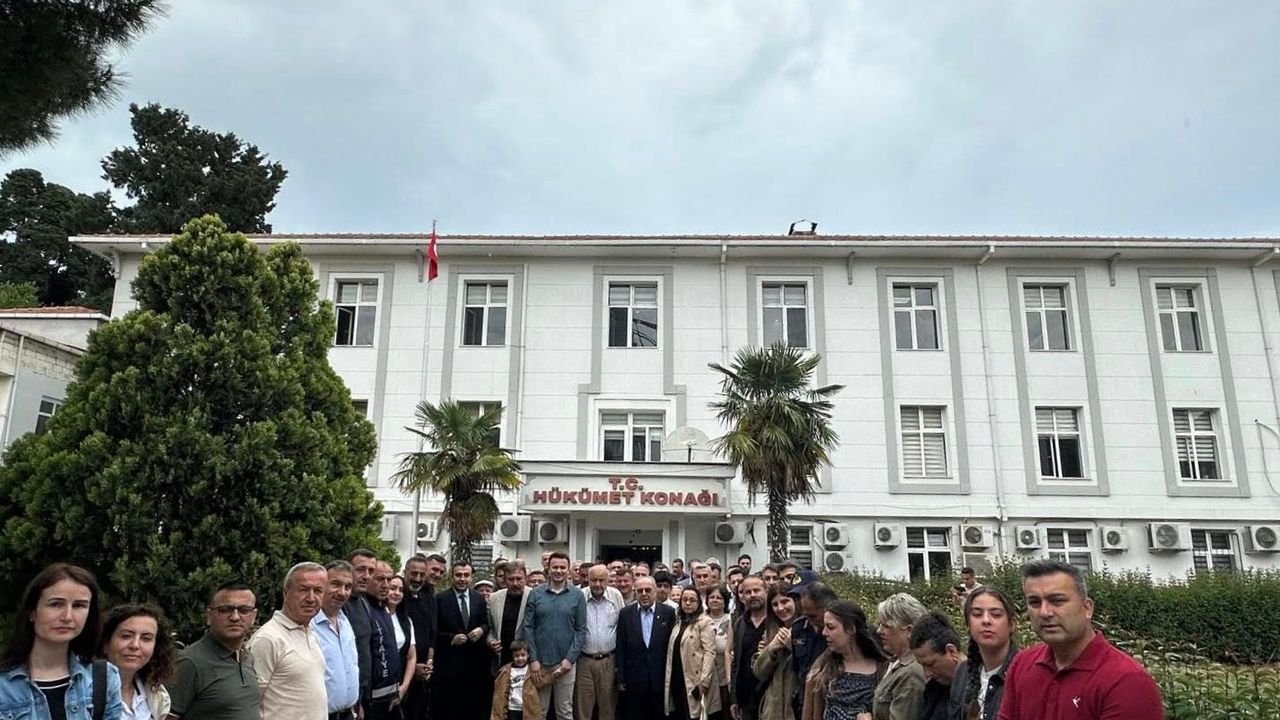 Kaymakam Arabacı Gerze’ye veda etti