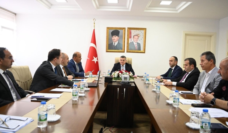 Sinop’ta taşkın kontrol çalışmaları değerlendirildi