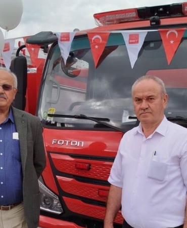 İlçe belediyesine yeni itfaiye aracı kazandırıldı