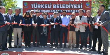 İlçenin yeni cazibe merkezi törenle açıldı