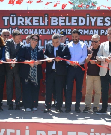 İlçenin yeni cazibe merkezi törenle açıldı