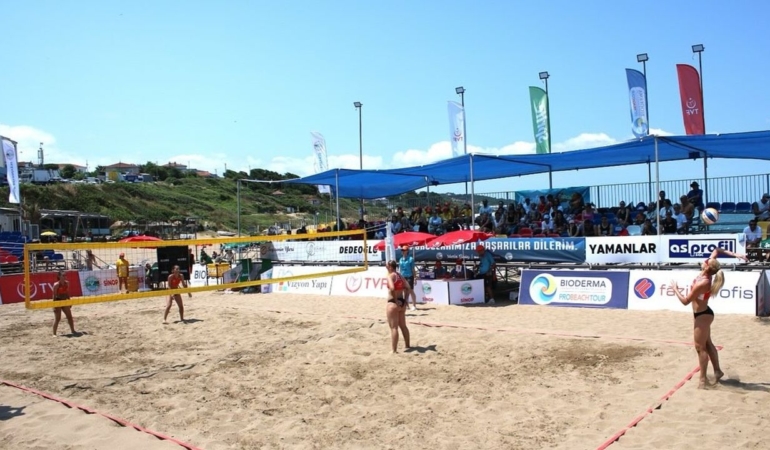 Sinop’ta voleybol heyecanı başladı