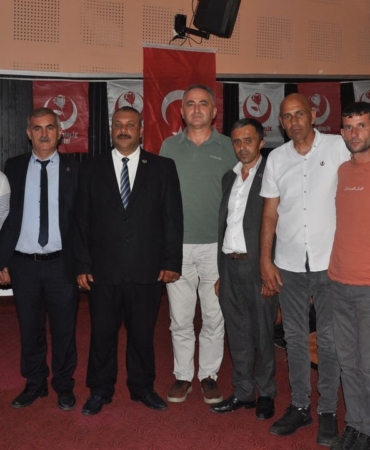 BBP Gerze İlçe Başkanı Ramazan Diri oldu