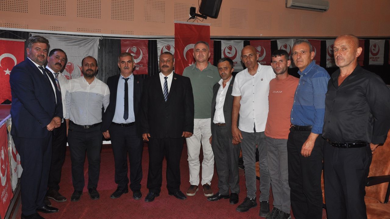 BBP Gerze İlçe Başkanı Ramazan Diri oldu