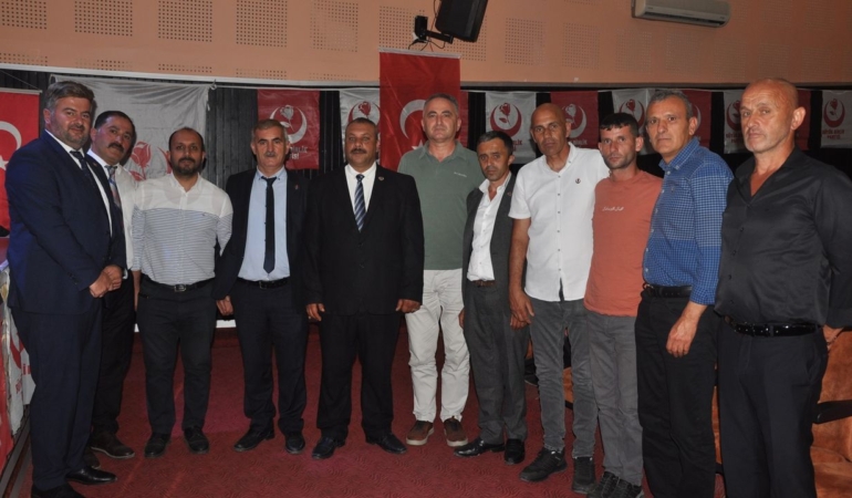 BBP Gerze İlçe Başkanlığında bayrak değişimi