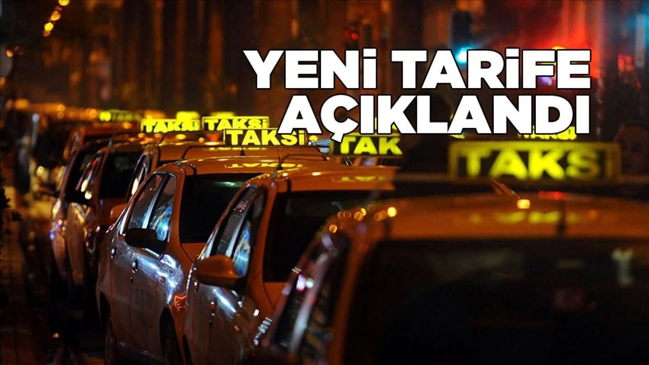 İlçede taksi ücretlerine zam!