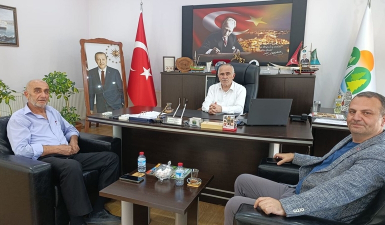 Saadet Partisi’nden Erfelek Belediye Başkanı Mehmet Uzun’a ziyaret