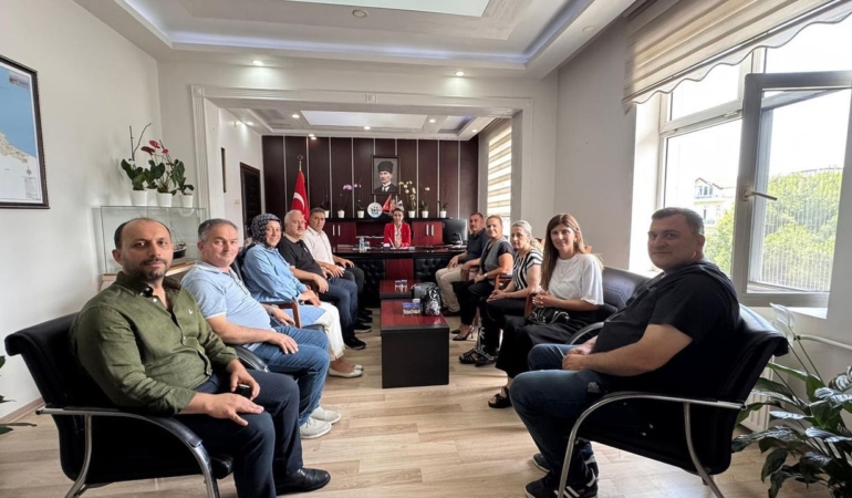 Sinop AK Parti’den Kaymakam Büyüker’e ziyaret
