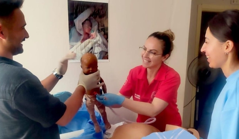 Sinop’ta acil sağlık ekiplerine obstetrik müdahale eğitimi