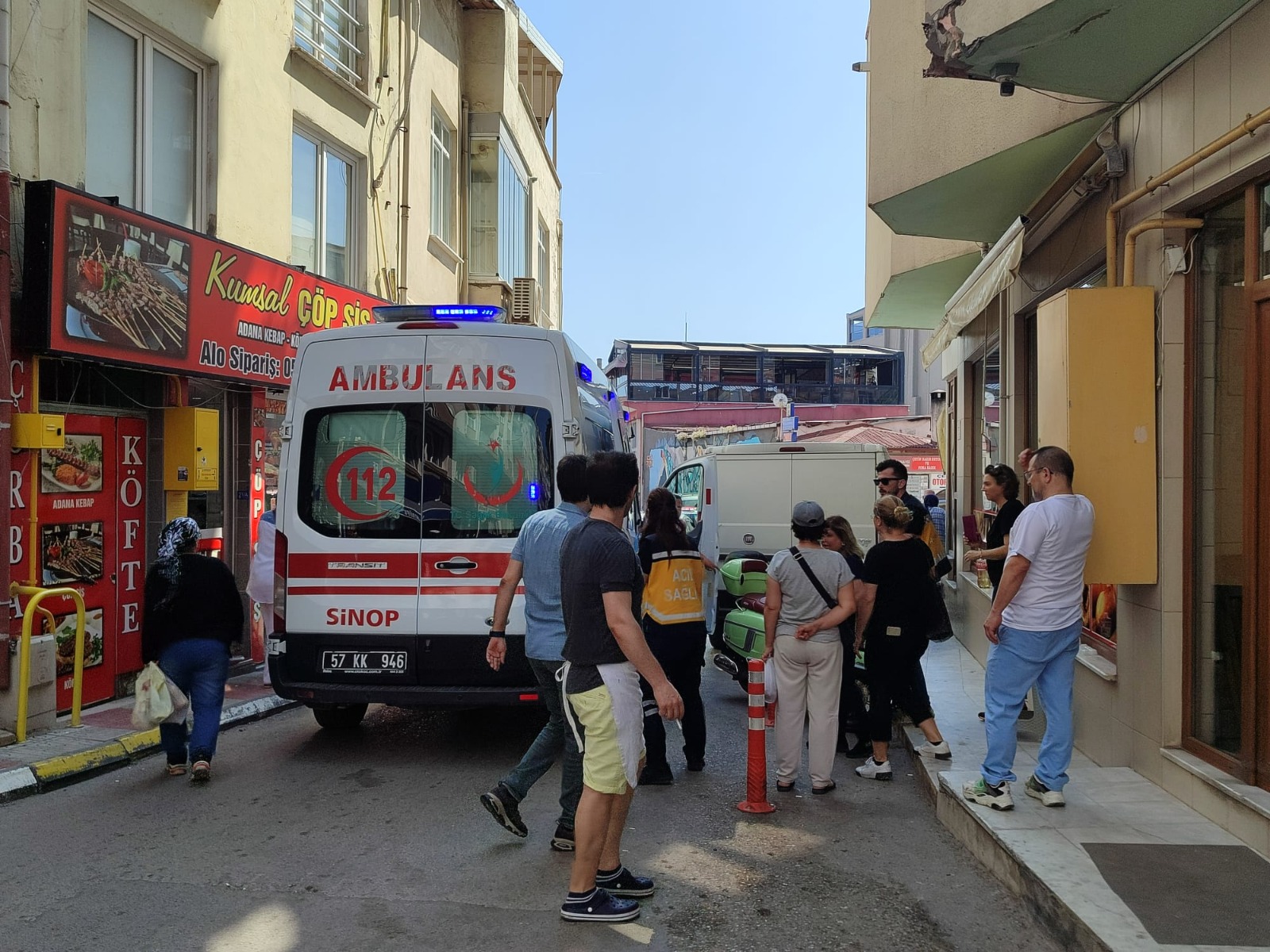 SİNOP’TA TRAFİK KAZASI:1 YARALI