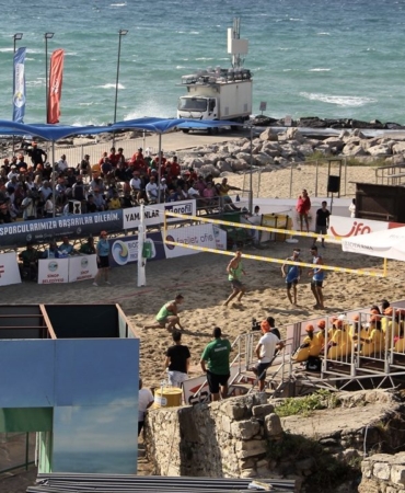 Sinop'taki Uluslararası Pro Beach Voleybol Turnuvası sona erdi