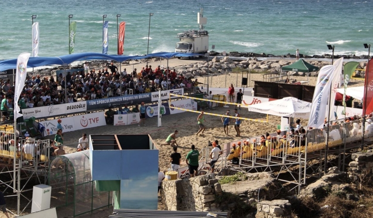 Sinop’taki Uluslararası Pro Beach Voleybol Turnuvası sona erdi
