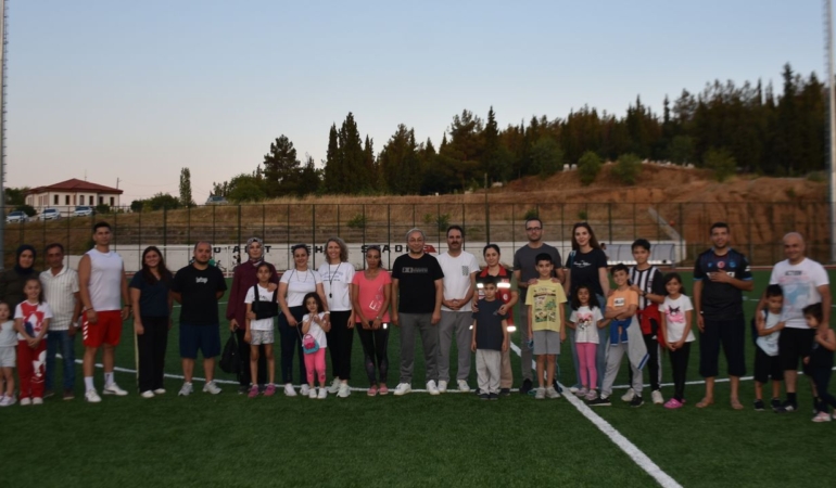 Sinop’ta aileler spor için buluşuyor