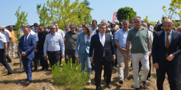 SİNOP’TA ŞEHİT ÖMER CAN AÇIKGÖZ’ÜN ADI HATIRA ORMANINDA YAŞATILIYOR