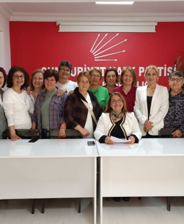 CHP Sinop Kadın Kolları basın açıklaması yaptı