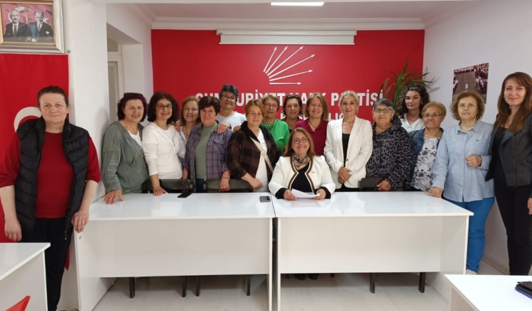 CHP Sinop Kadın Kolları basın açıklaması yaptı