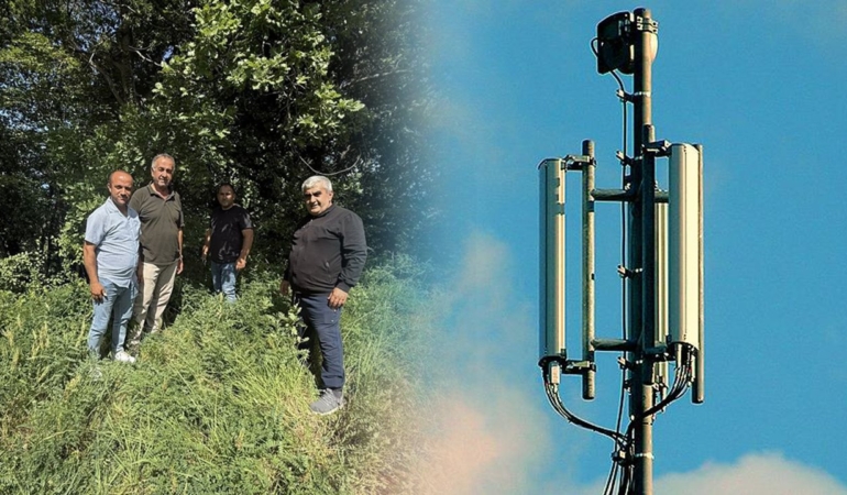 5 köyde baz istasyonu sorunu çözülüyor