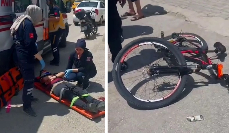 Sinop’ta iki kardeşe araba çarptı