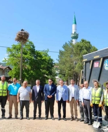 SİNOP’TA ASFALT SEZONU BAŞLADI