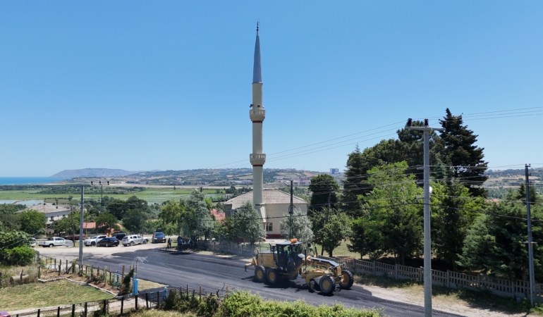 SİNOP'TA 110 KİLOMETRELİK ASFALT MESAİSİ