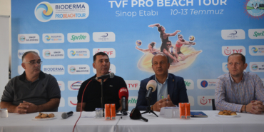 SİNOP’TA 7. ULUSLARARASI PRO BEACH VOLEYBOL TURNUVASI DÜZENLENECEK