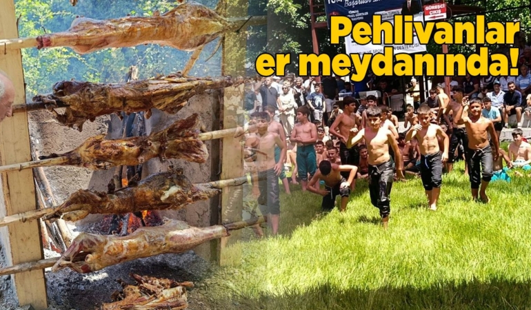 Sinop’ta güreş heyecanı yaşanıyor!