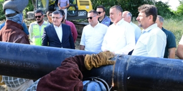 Ayancık ve Erfelek doğalgaz hattında ilk kaynak atıldı