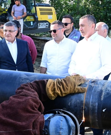 Ayancık ve Erfelek doğalgaz hattında ilk kaynak atıldı