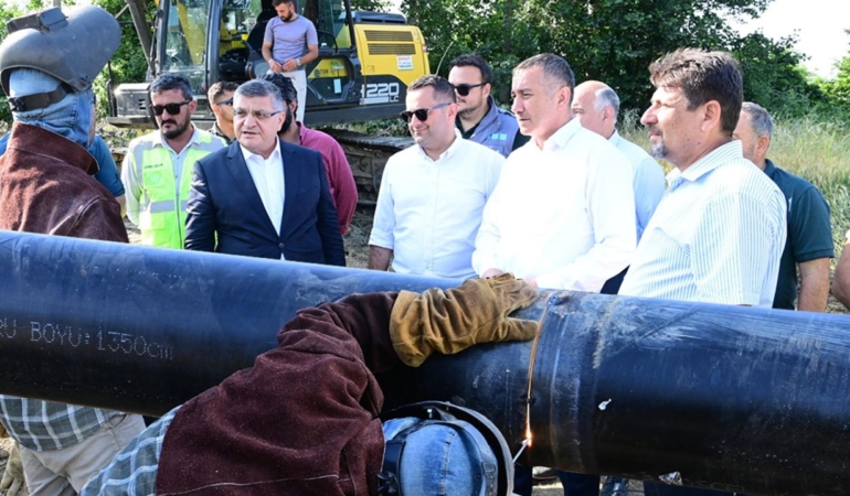 Ayancık ve Erfelek doğalgaz hattında ilk kaynak atıldı