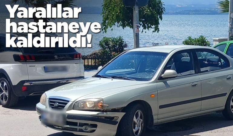 Sinop’ta kaza: Evli çift yaralandı