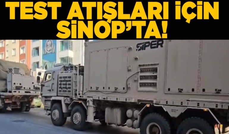 Sinop halkı milli savunma gücüne tanıklık etti