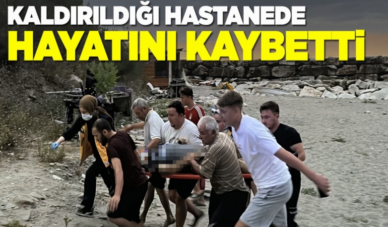 Sinop’ta denize düşen kişi öldü