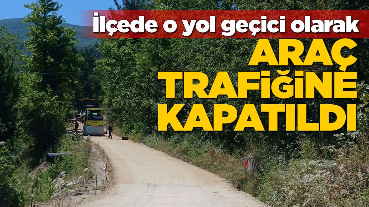 İlçede köy yolu çalışmaları başladı