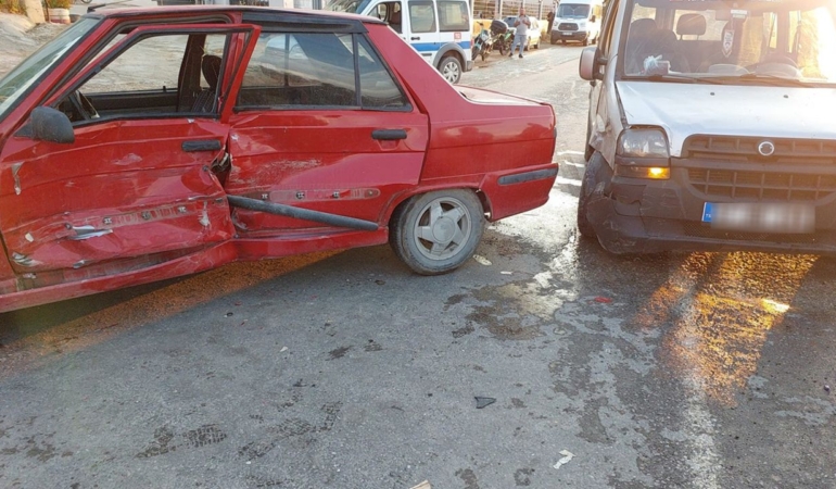 İlçedeki trafik kazasında 1 kişi yaralandı