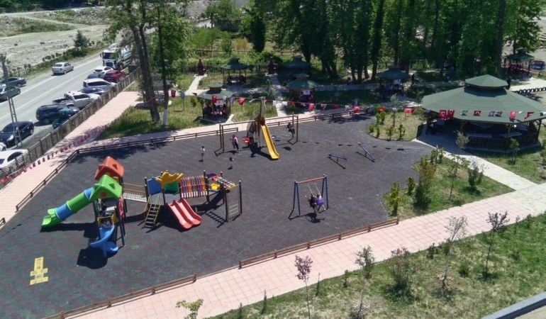 İlçeye kazandırılan Orman Parkı’nın açılışı yapıldı