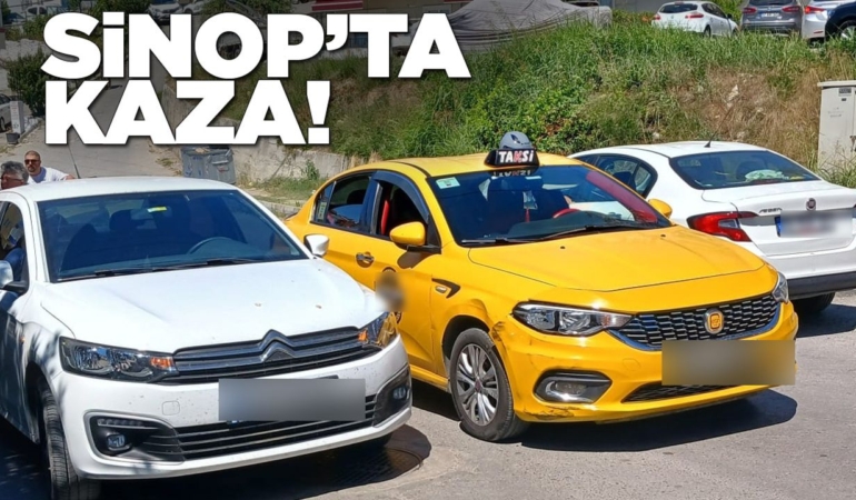 Sollama sırasında çarpıştılar