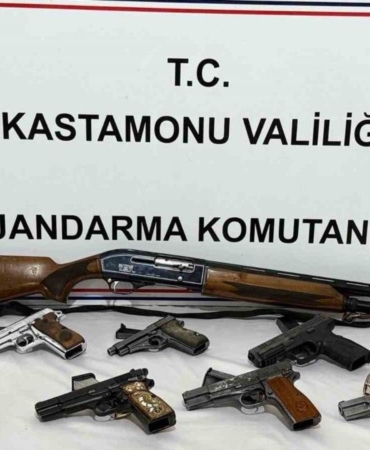 kastamonuda-10-adet-ruhsatsiz-silah-ele-gecirildi