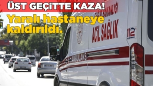 Yayaya otomobil çarptı