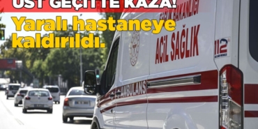 Yayaya otomobil çarptı