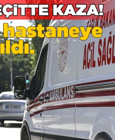 Yayaya otomobil çarptı