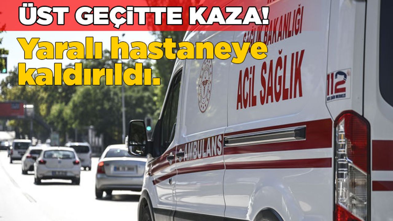 Yayaya otomobil çarptı