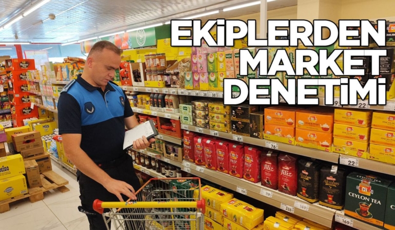 Sinop’ta iki markete ceza uygulandı