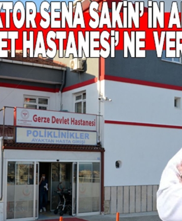 Dr. Sena Sakin'in adı, görev yaptığı hastanede yaşatılacak
