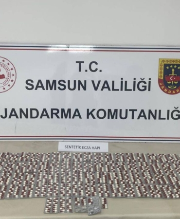 samsunda-1220-sentetik-ecza-hapi-ele-gecirildi