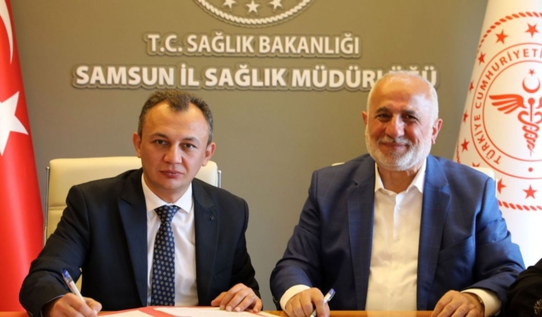 Samsun’da hayırsever iş insanı, acil sağlık hizmetleri istasyonu yaptırıyor