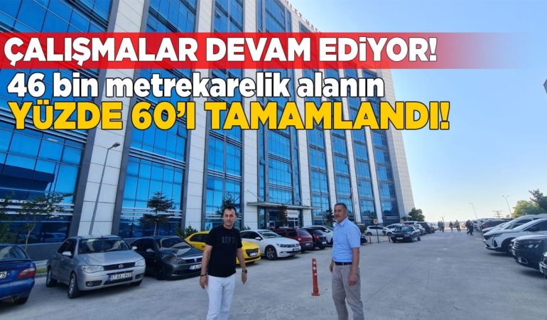 Sinop Atatürk Devlet Hastanesi’nin dış cephesi yenileniyor