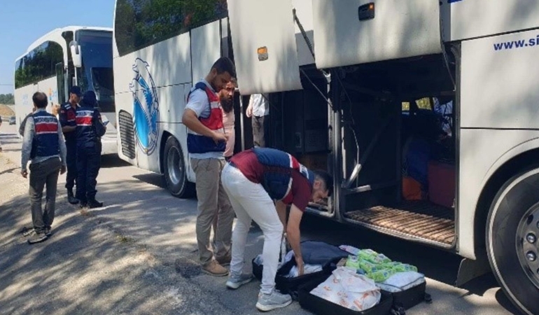 Sinop’ta düzensiz göçmen denetimi