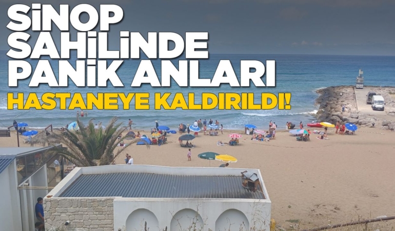 Denize giren şahıs boğulma tehlikesi geçirdi